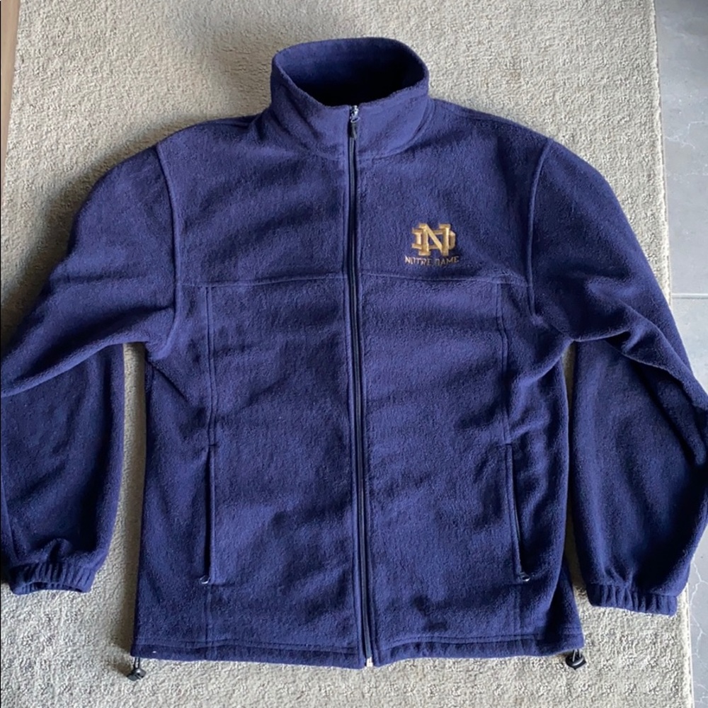 Notre Dame Full Zip Fleece